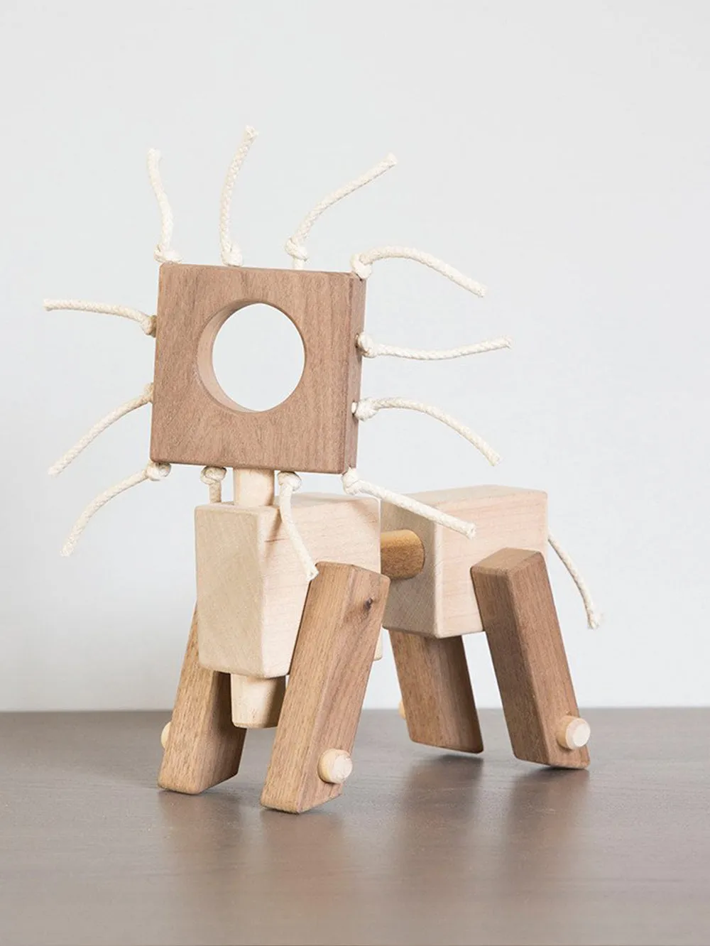 Monroe Workshop: Josh the Lion Wooden Toy