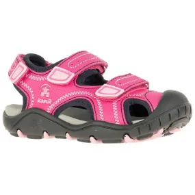 Pink Seaturtle Kids Sandals by Kamik