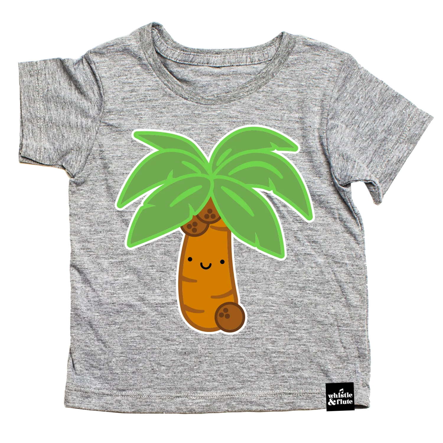 Kawaii Palm Tree T-Shirt by Whistle & Flute