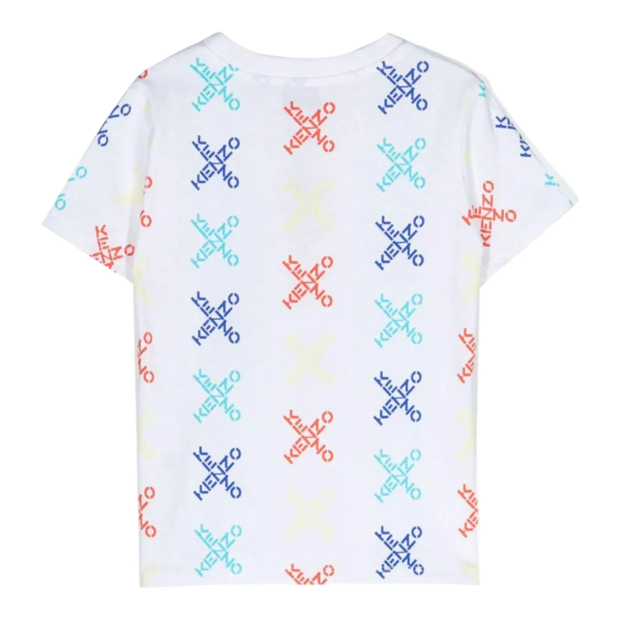 Kenzo Kids Cross Multi-Logo T-Shirt