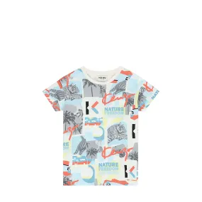 Kenzo Kids Graphic Print T-Shirt