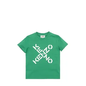 Kenzo Kids Sport 'Big X' Logo T-Shirt