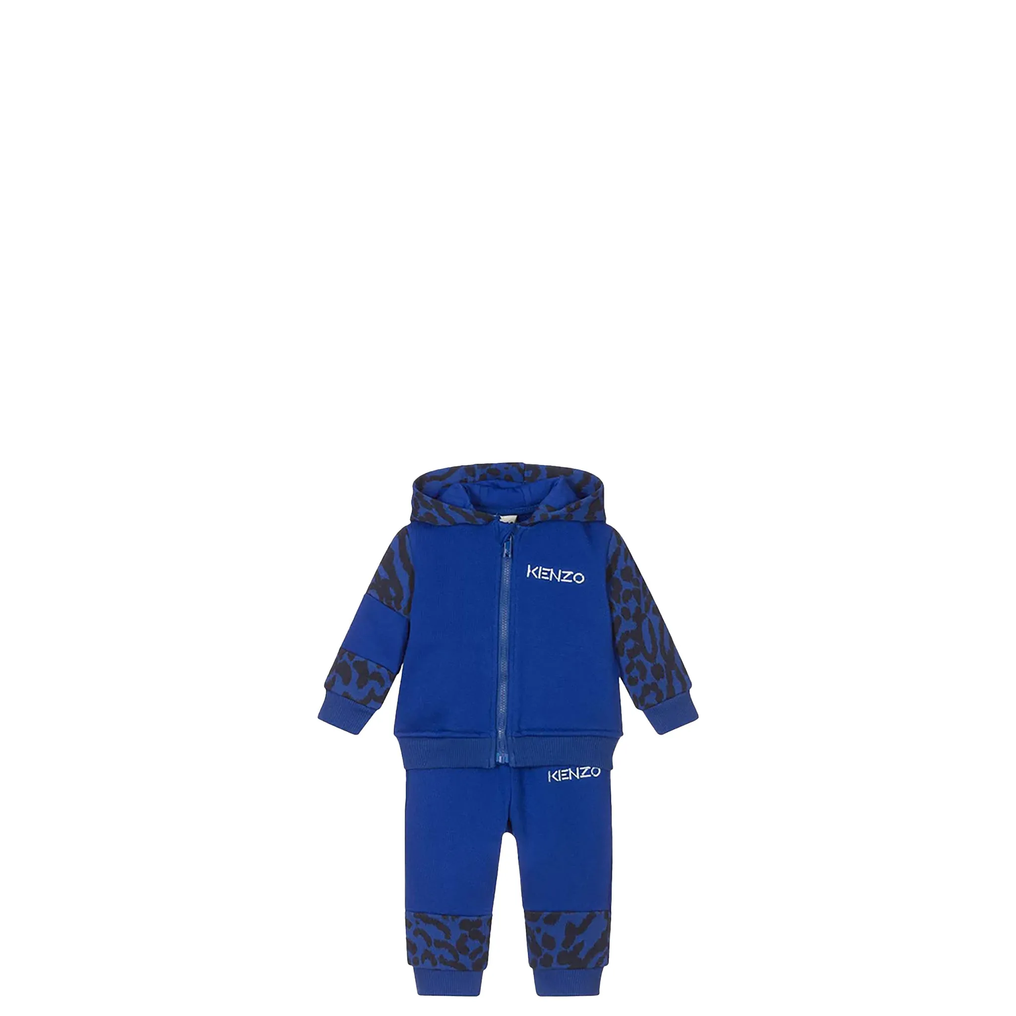 Kenzo Kids Toddler's Full Zip Hooded Sweatsuit