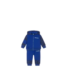 Kenzo Kids Toddler's Full Zip Hooded Sweatsuit