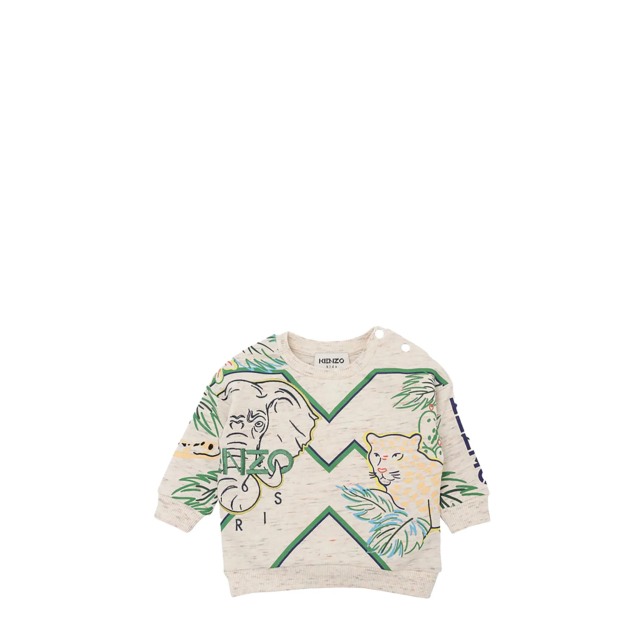 Kenzo Kids Toddler's Jungle Safari Crewneck Sweatshirt