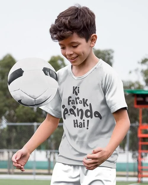 Ki Farak Panda Kids T-Shirt