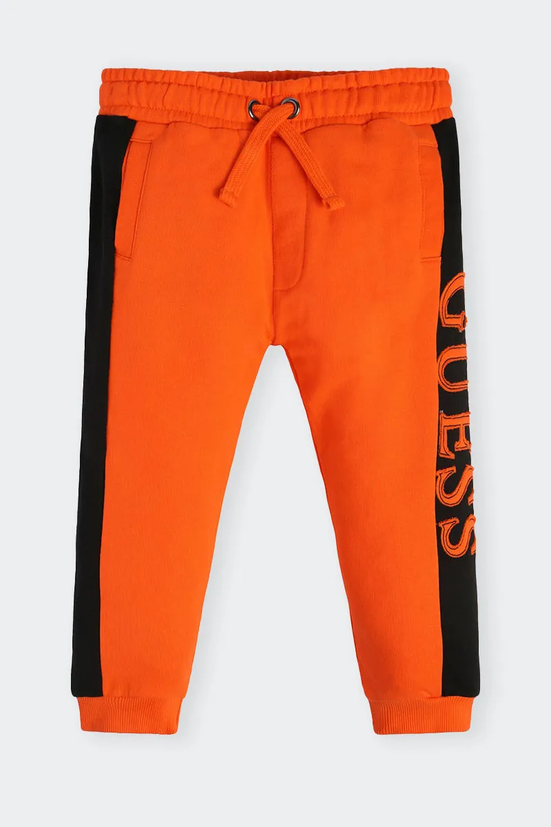 Kids Active Orange Sweatpants