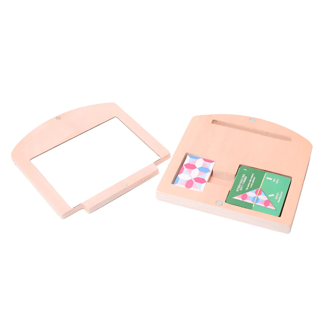 Wooden Mirror Puzzle - Ideal for Kids Aged 3 and Up