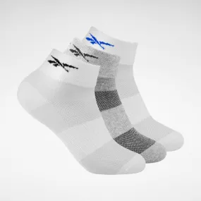 Kids Ankle Socks 3 Pack white/grey