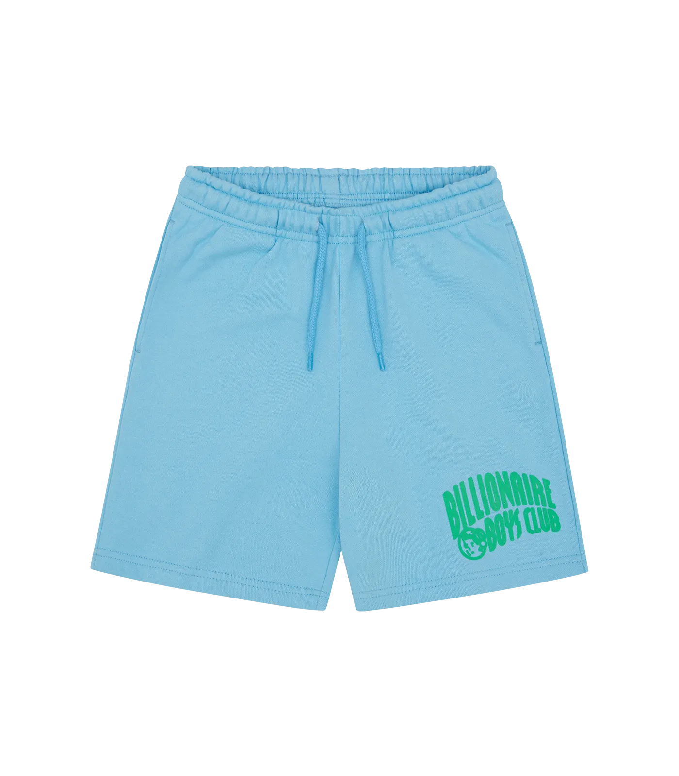 Kids Sky Blue Shorts with Logo