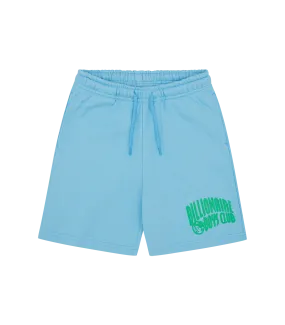 Kids Sky Blue Shorts with Logo