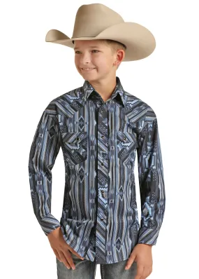 Aztec Long Sleeve Shirt for Kids