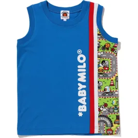 Kids Baby Milo Racing Tank Top