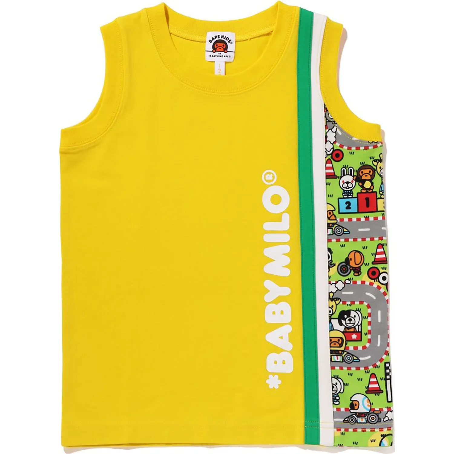 Kids Baby Milo Racing Tank Top