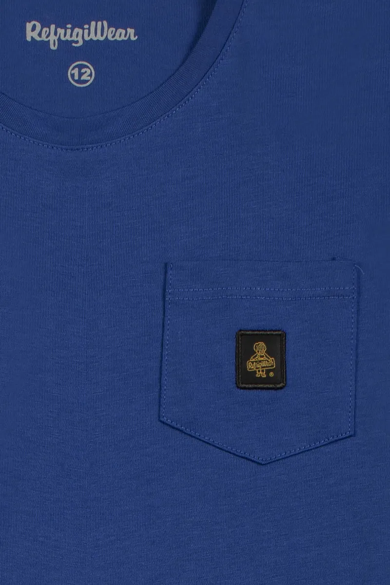 T-SHIRT Blue Kids with Pocket