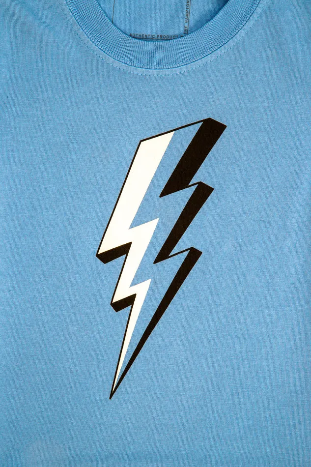 Kids Bolt Tee Blue