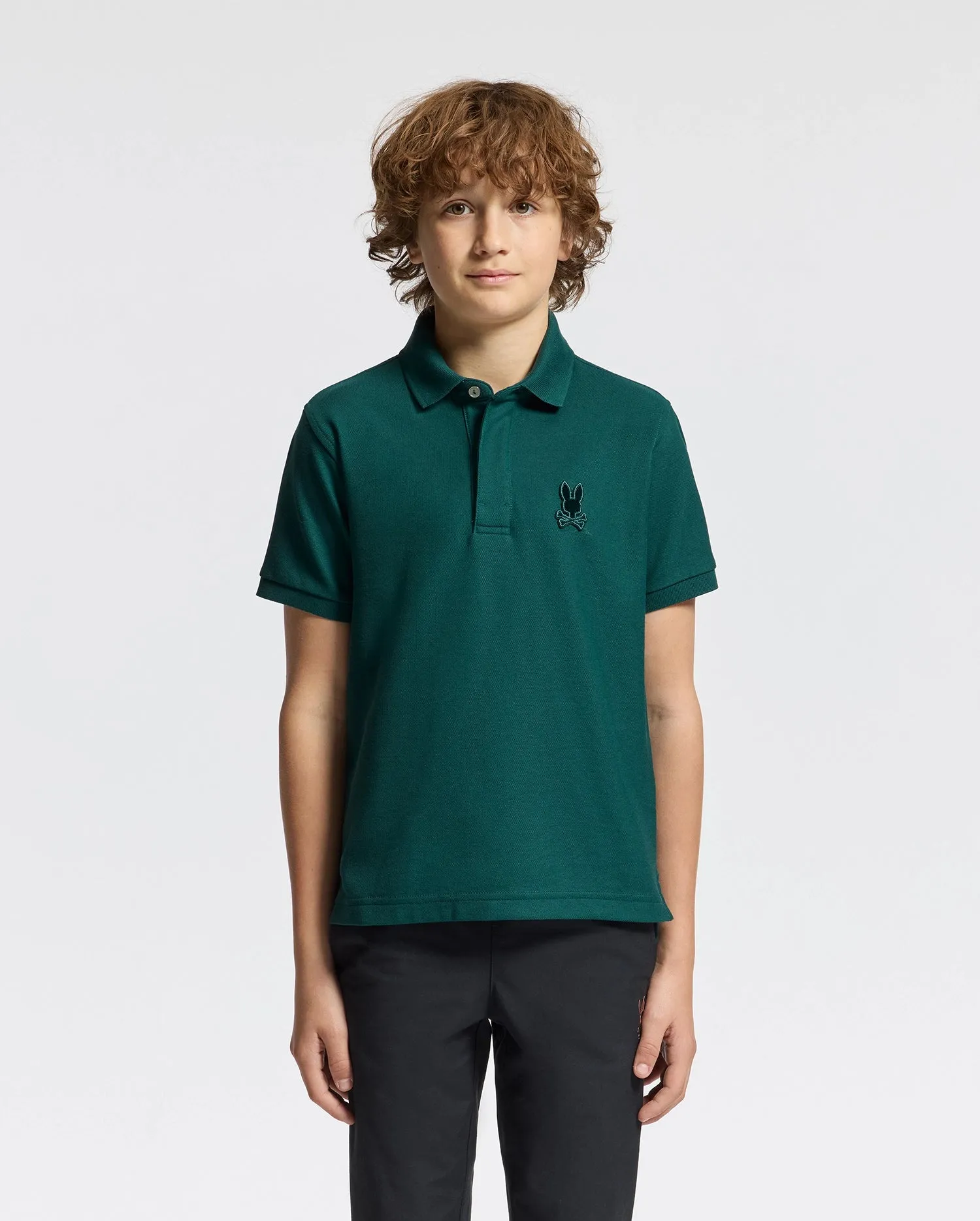 KIDS BRANDSON PIQUE POLO - B0K108E200