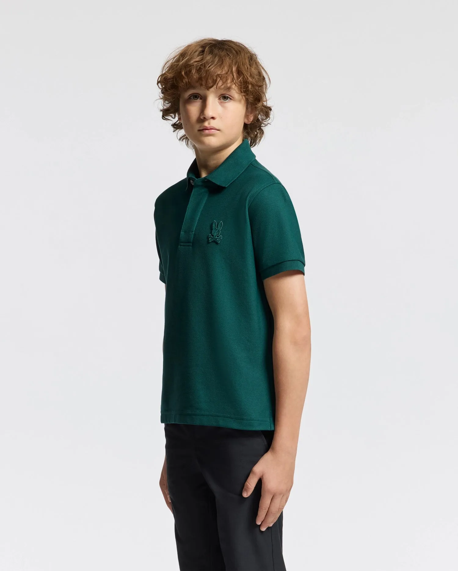 KIDS BRANDSON PIQUE POLO - B0K108E200