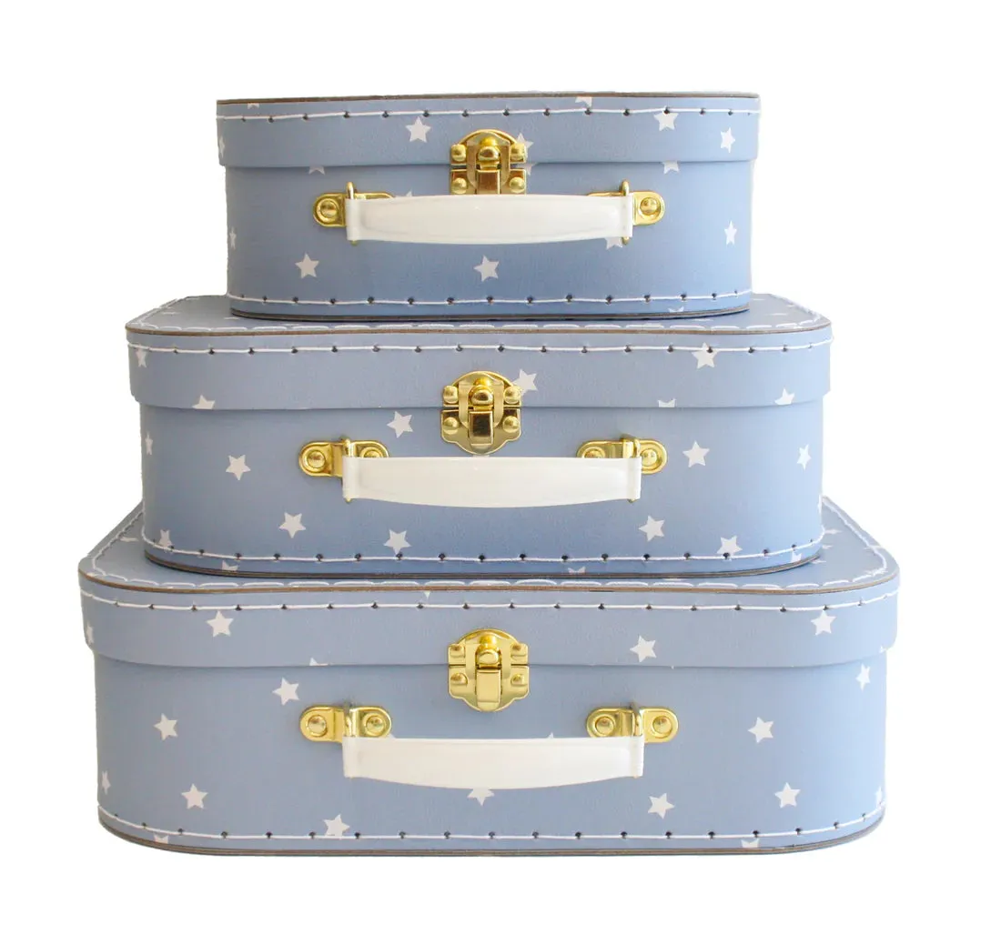 Blue Stars Carry Case Set for Children