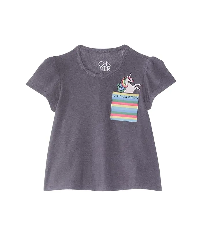 Kids Chaser Unicorn Rainbow Tee