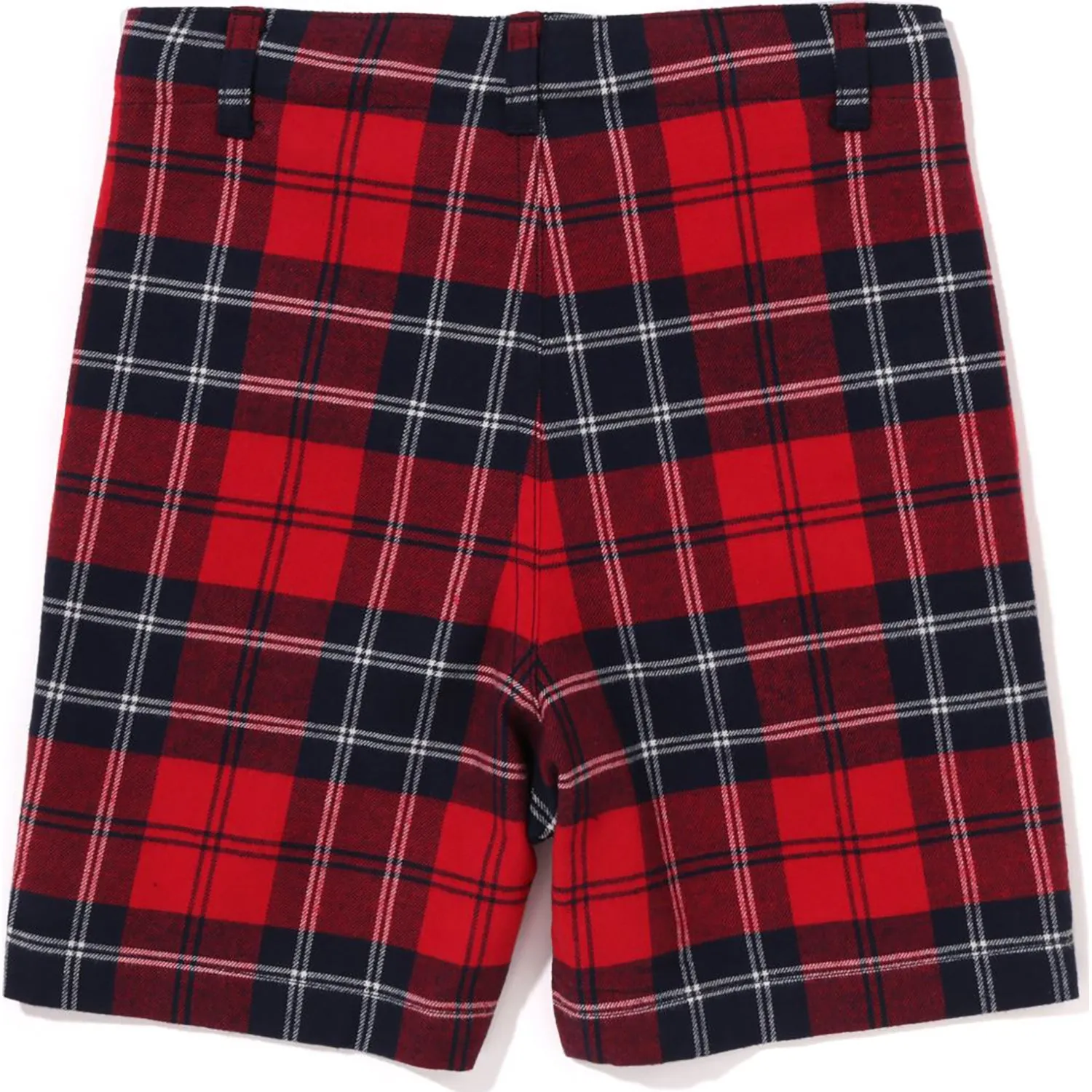 Kids Check Ape Head Patch Shorts