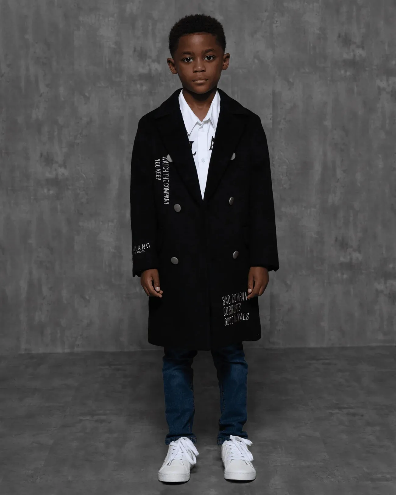 Kids Christian Trench Coat