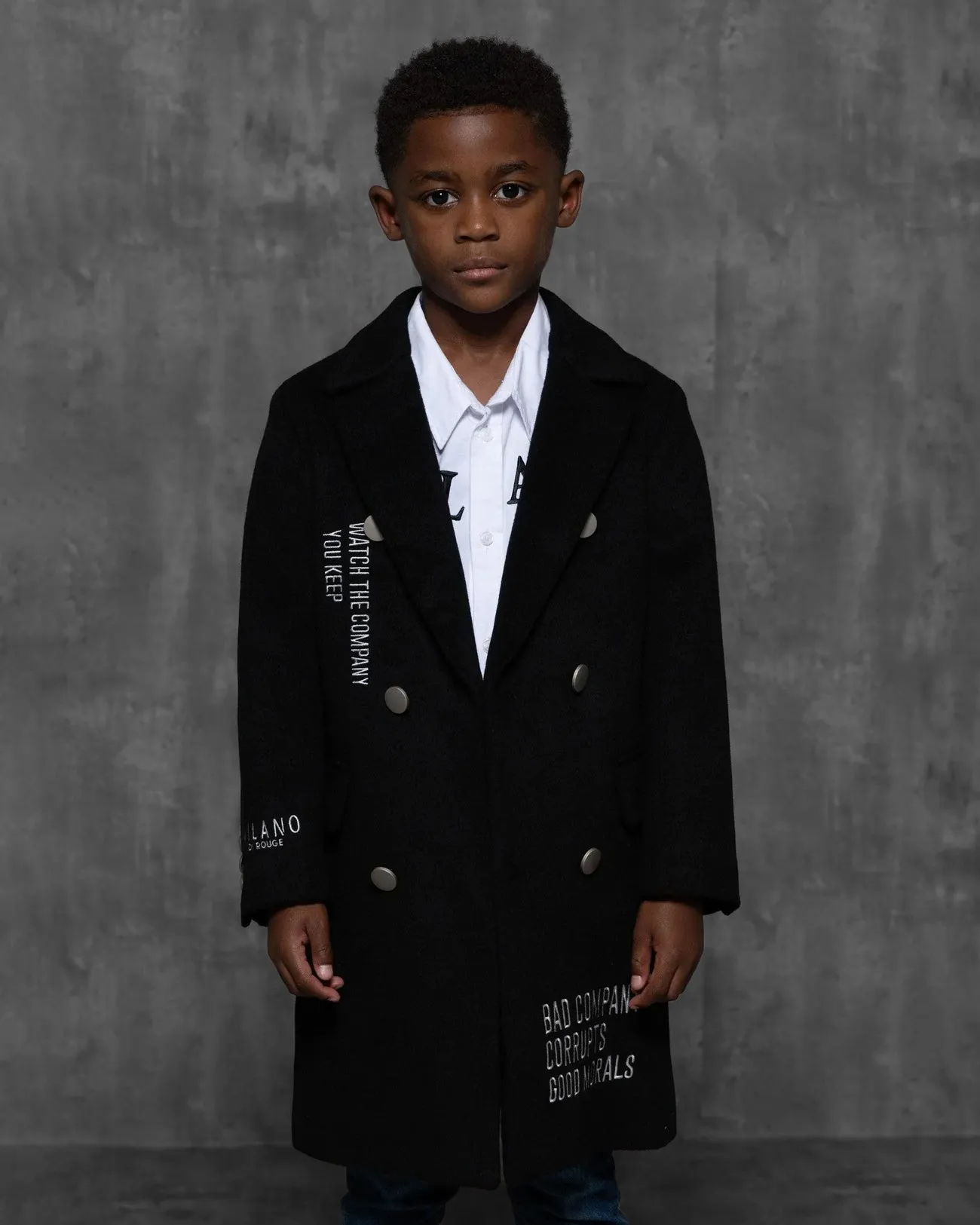 Kids Christian Trench Coat