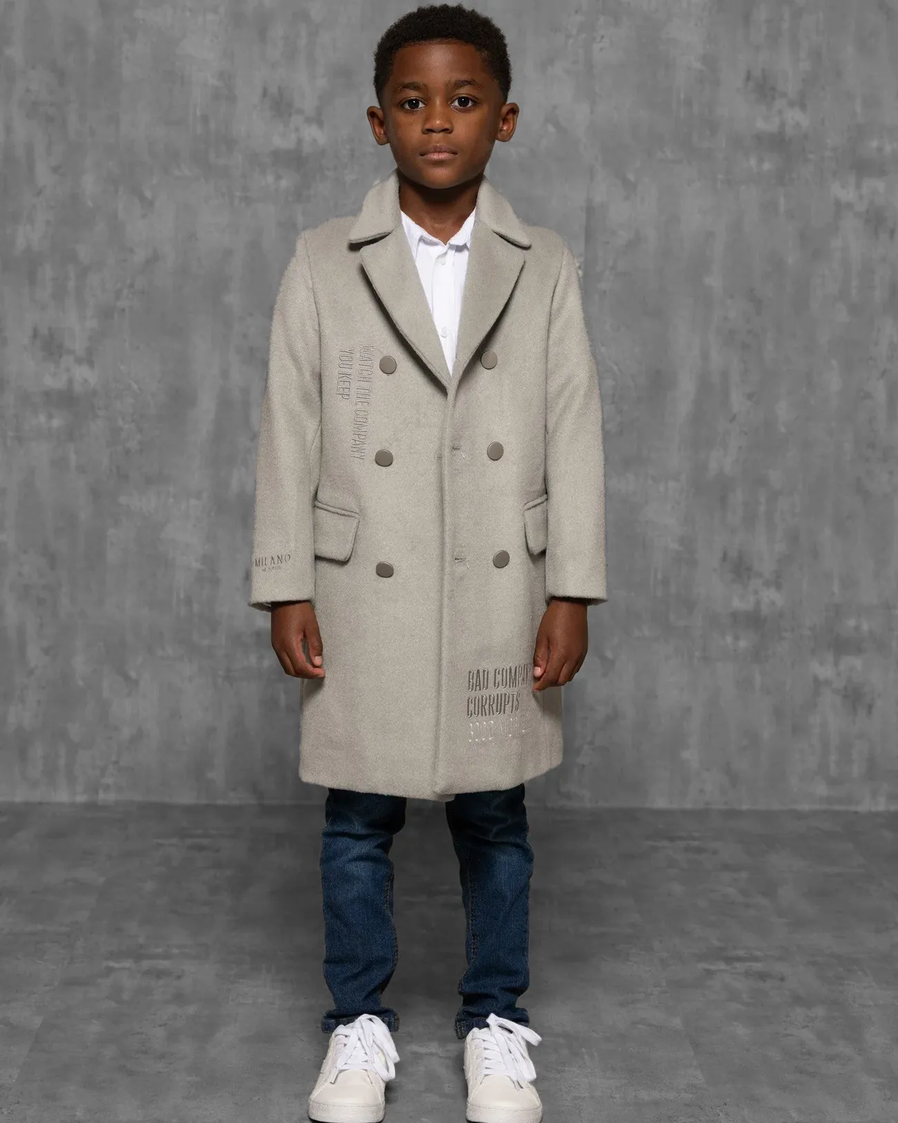 Kids Christian Trench Coat