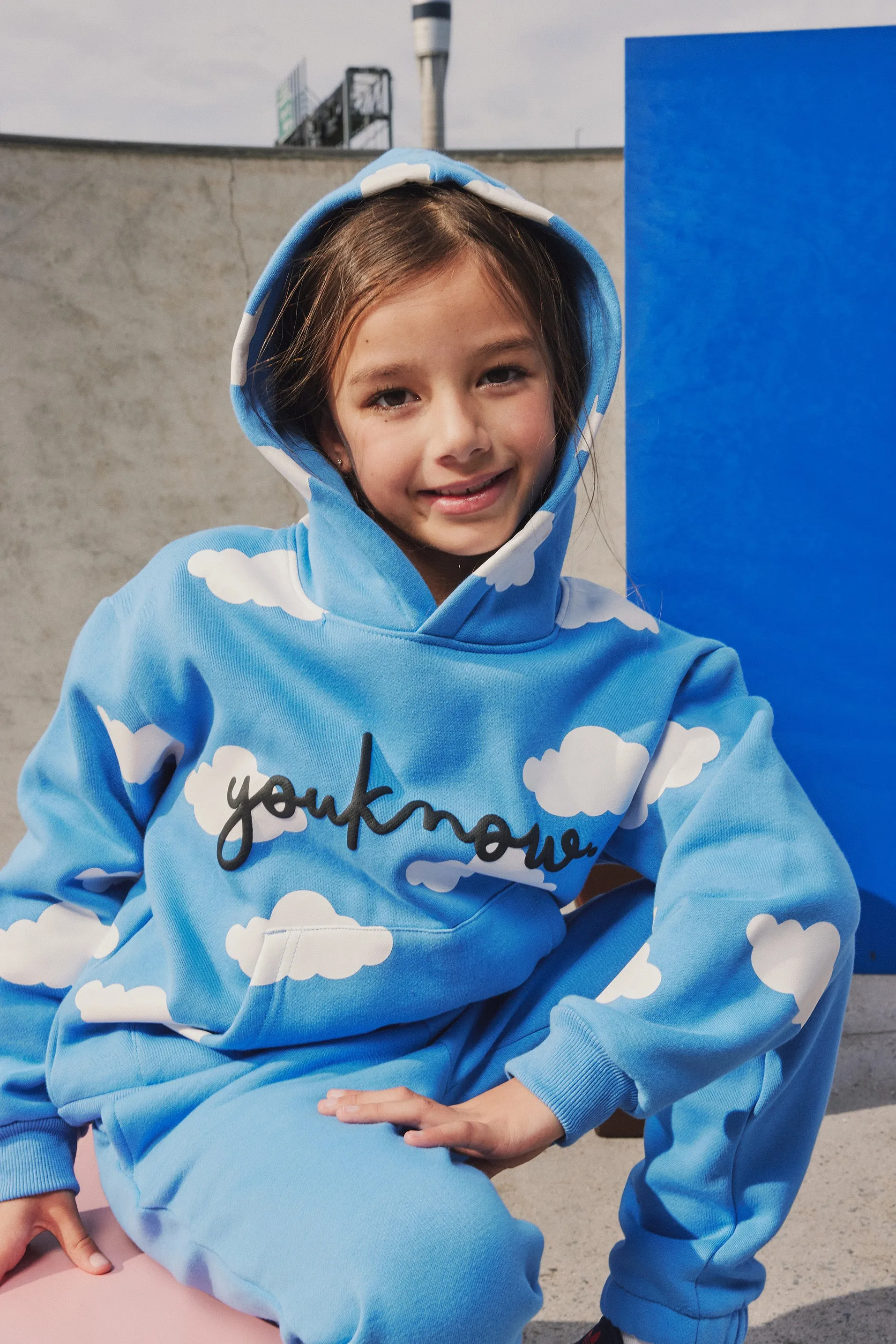 KIDS CLOUDS SET | CORNFLOWER BLUE