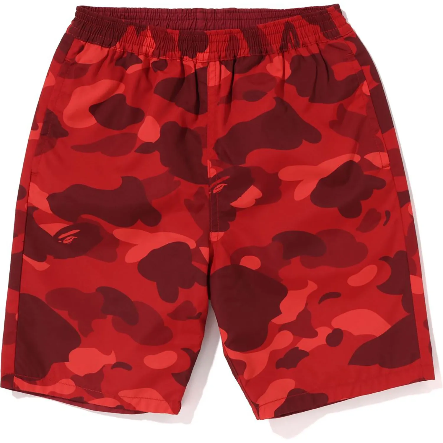 Kids Color Camo Shark Reversible Shorts