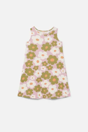 Girls Daisy Flower Dress