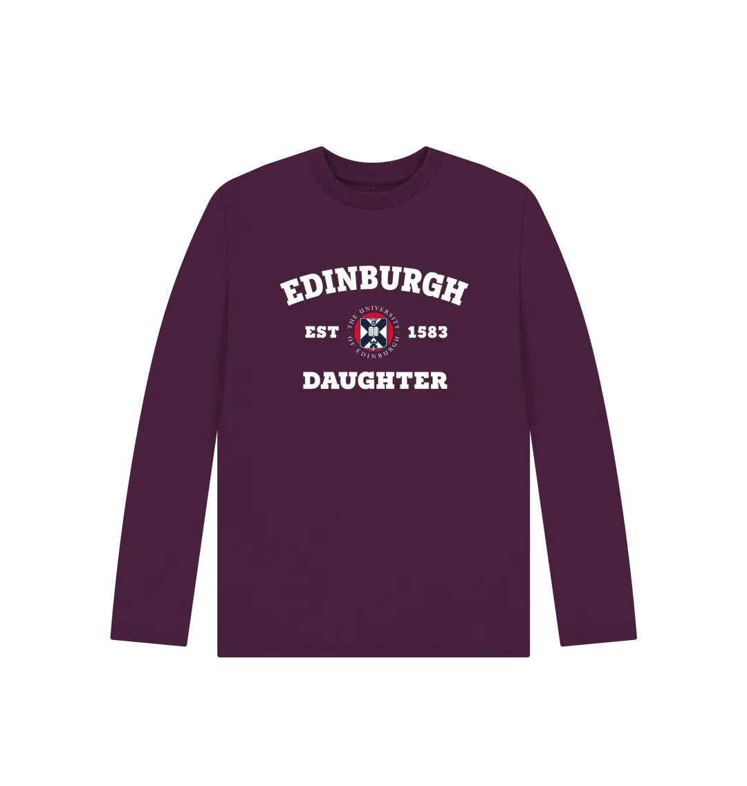 Kids Edinburgh Daughter Long Sleeve T-Shirt