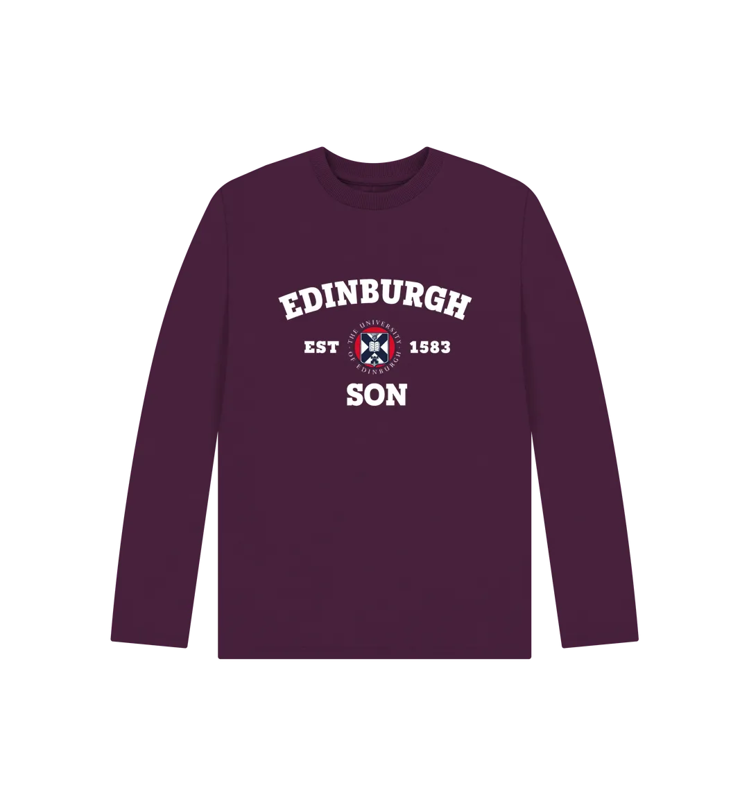 Kids Edinburgh Son Long Sleeve T-Shirt