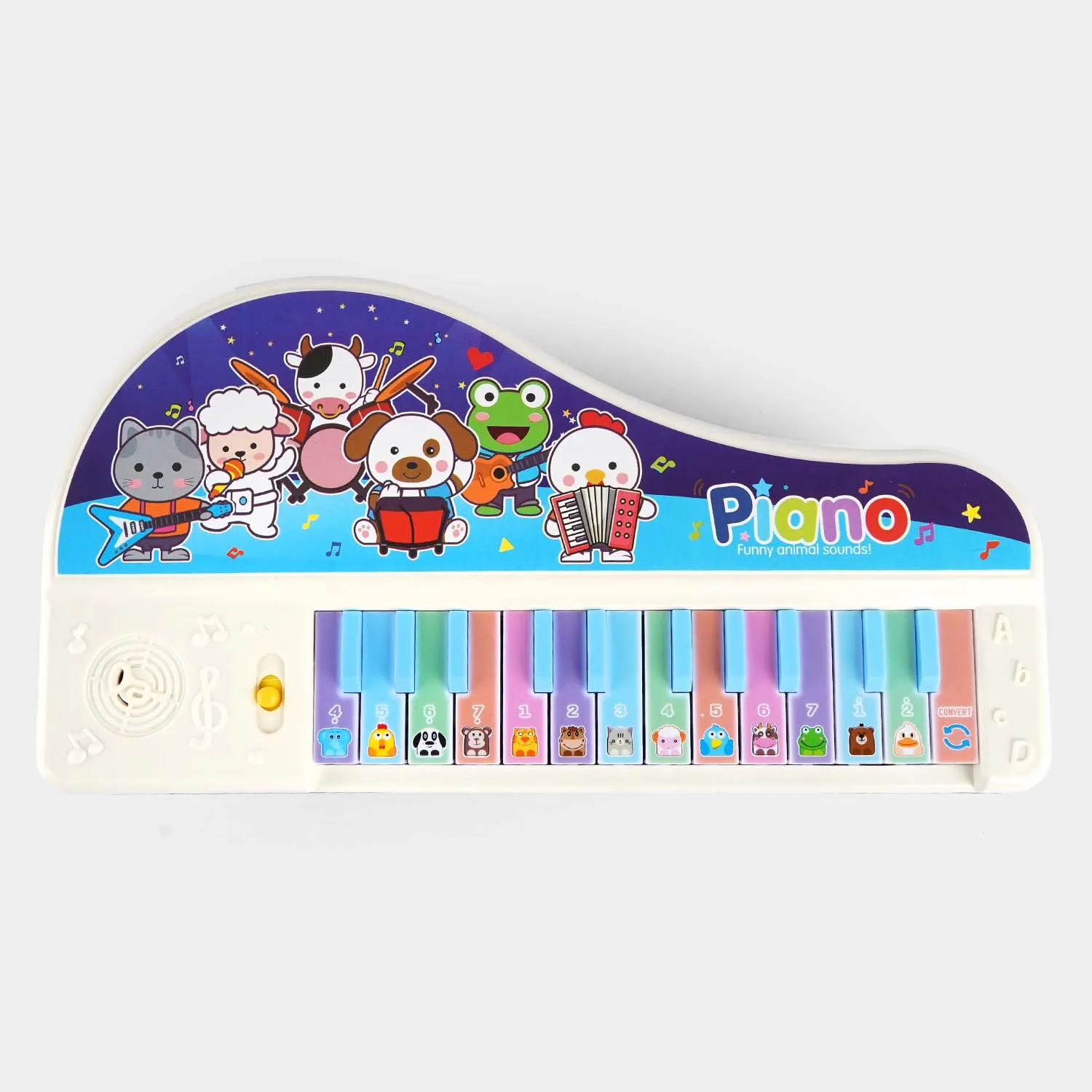 Educational Cartoon Piano