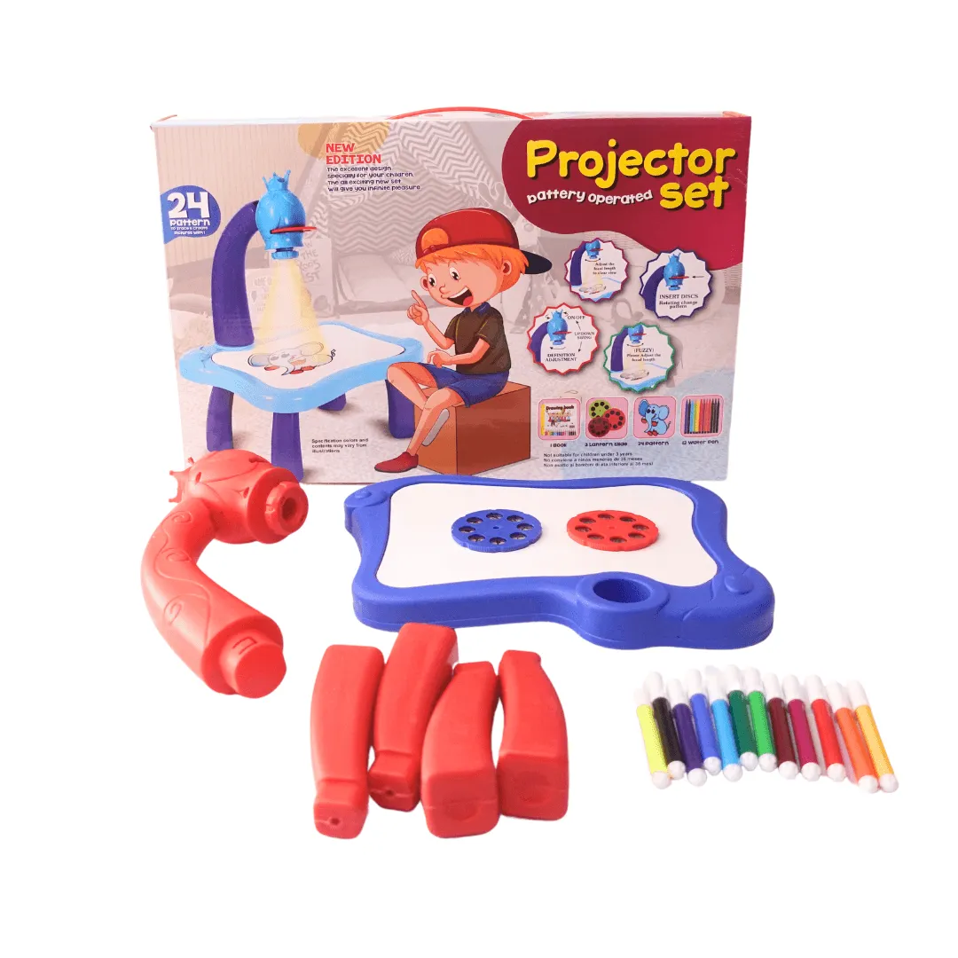 Children's Electric Projector Kit with Multiple Functions