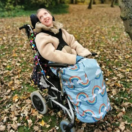 Kids Fleece-Lined Wheelchair Cosy Ages 4-10