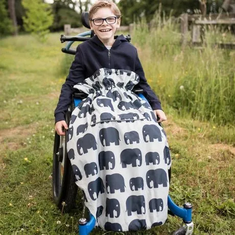 Kids Fleece-Lined Wheelchair Cosy Ages 4-10