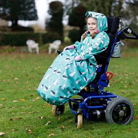 Kids Fleece-Lined Wheelchair Cosy Ages 4-10