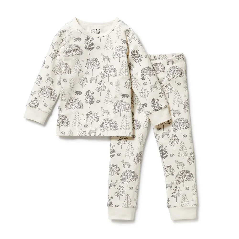 Organic Woodland Long Sleeve PJs