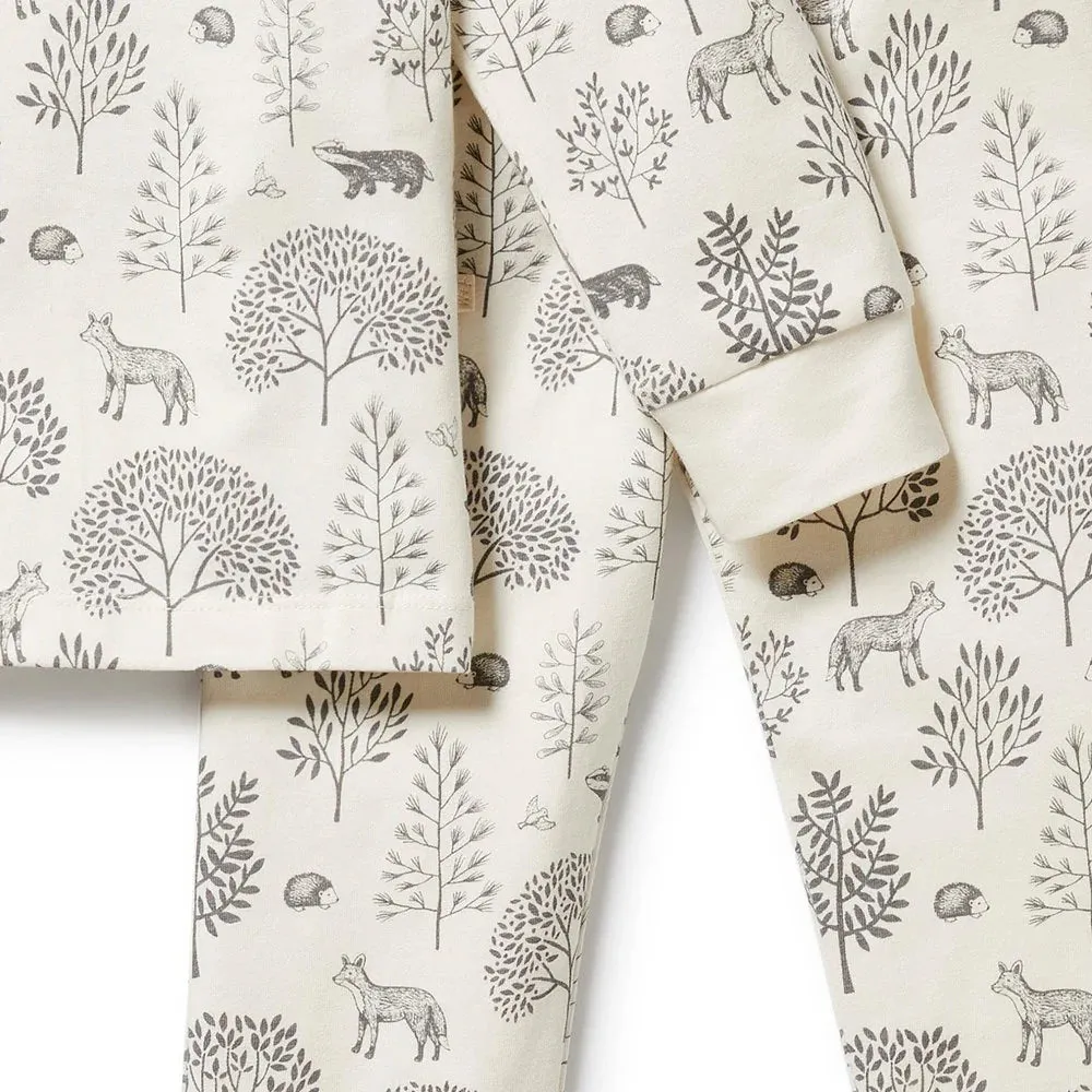 Organic Woodland Long Sleeve PJs