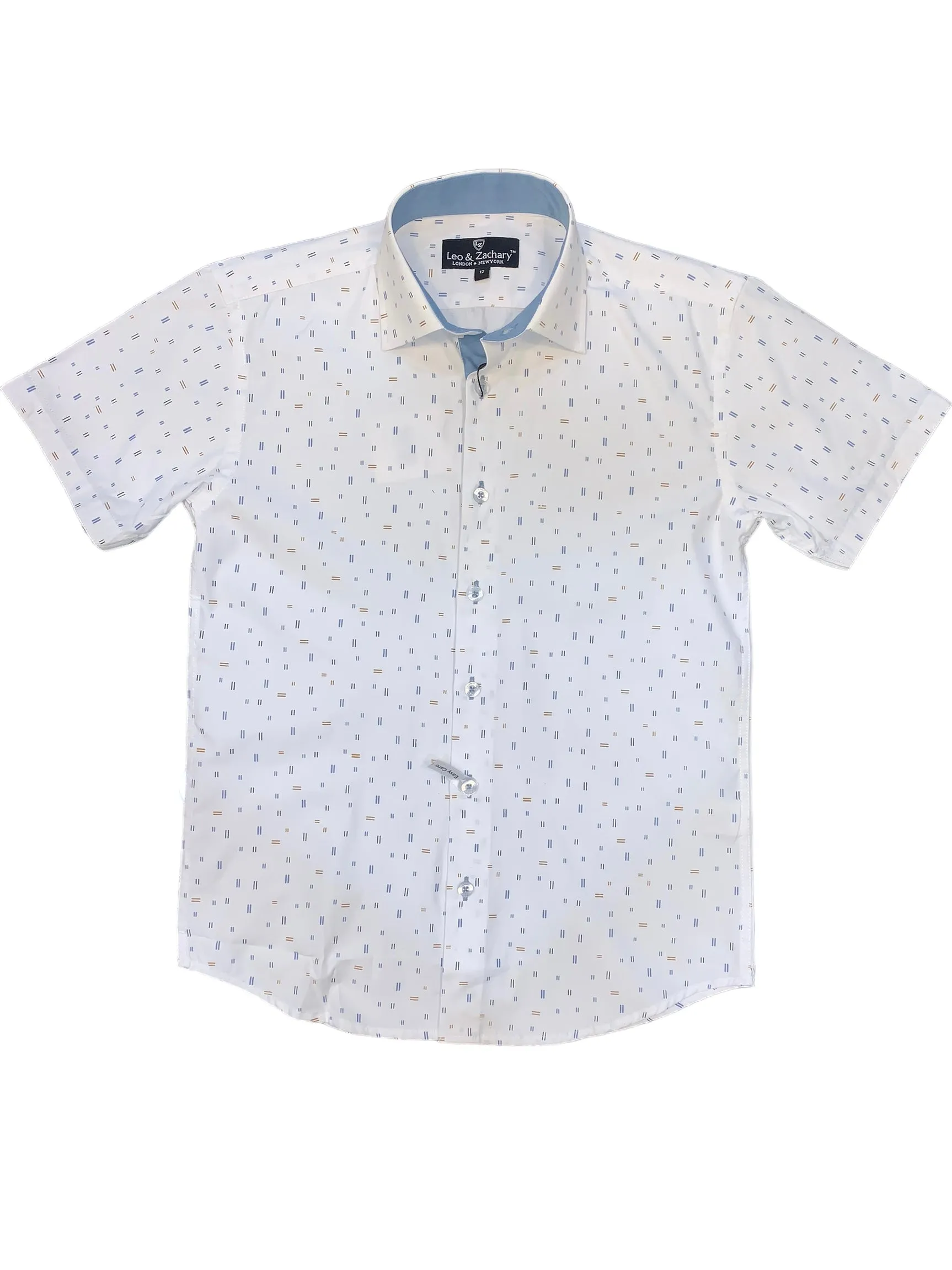 Kids formal Shirt Short Sleeve printed #5985