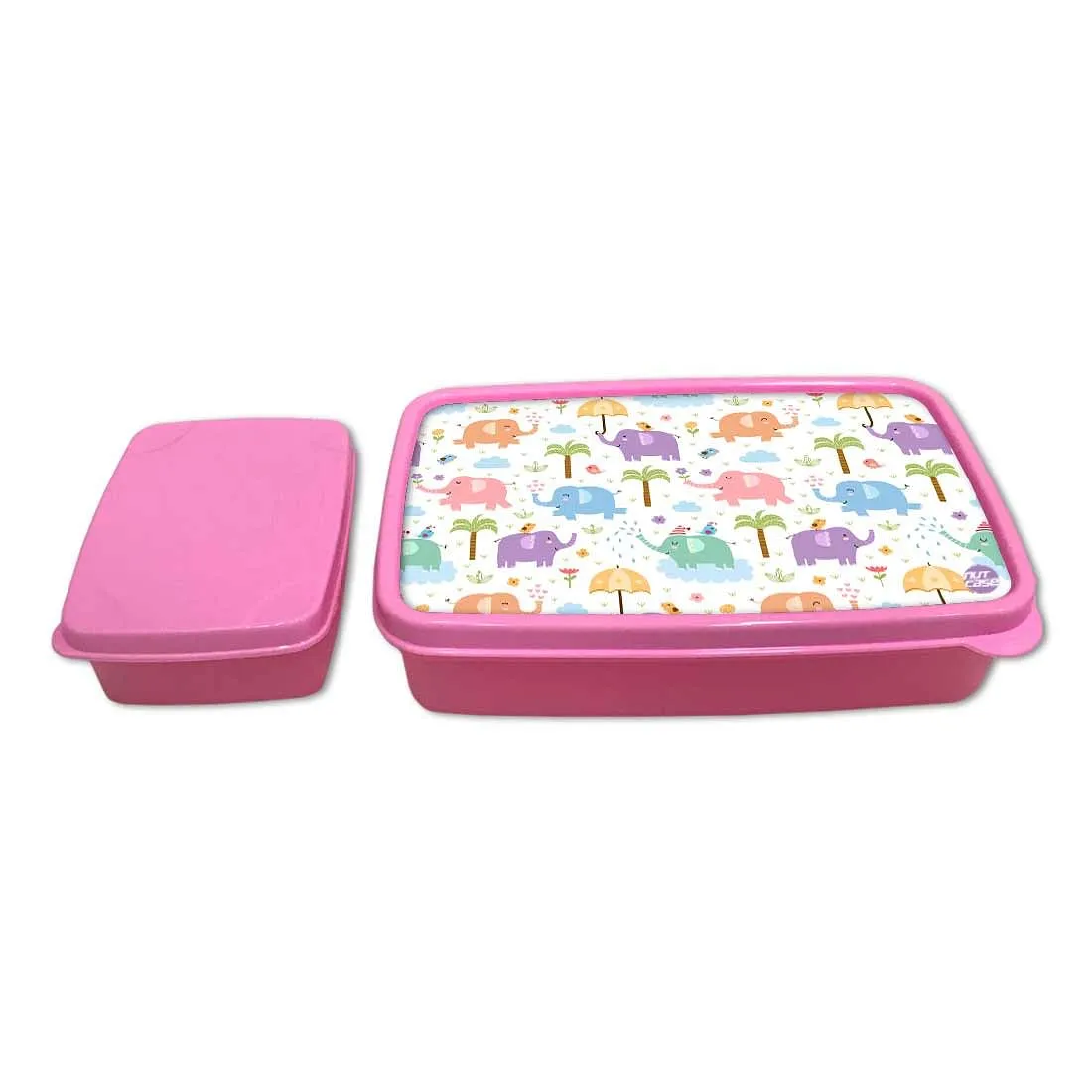 Kids Funny Lunch Box for Girls Return Gifts Birthday Party - Elephant