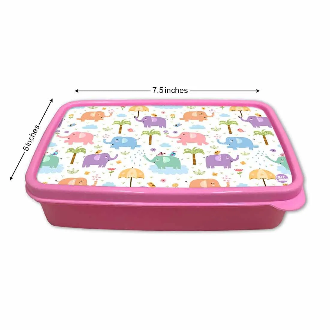 Kids Funny Lunch Box for Girls Return Gifts Birthday Party - Elephant