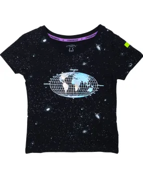 KIDS GIRL S/S HOLO EARTH