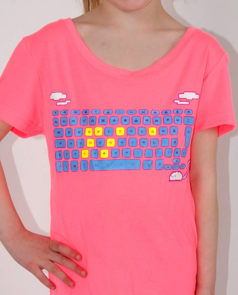 KIDS GIRLS S/S KEYBOARD