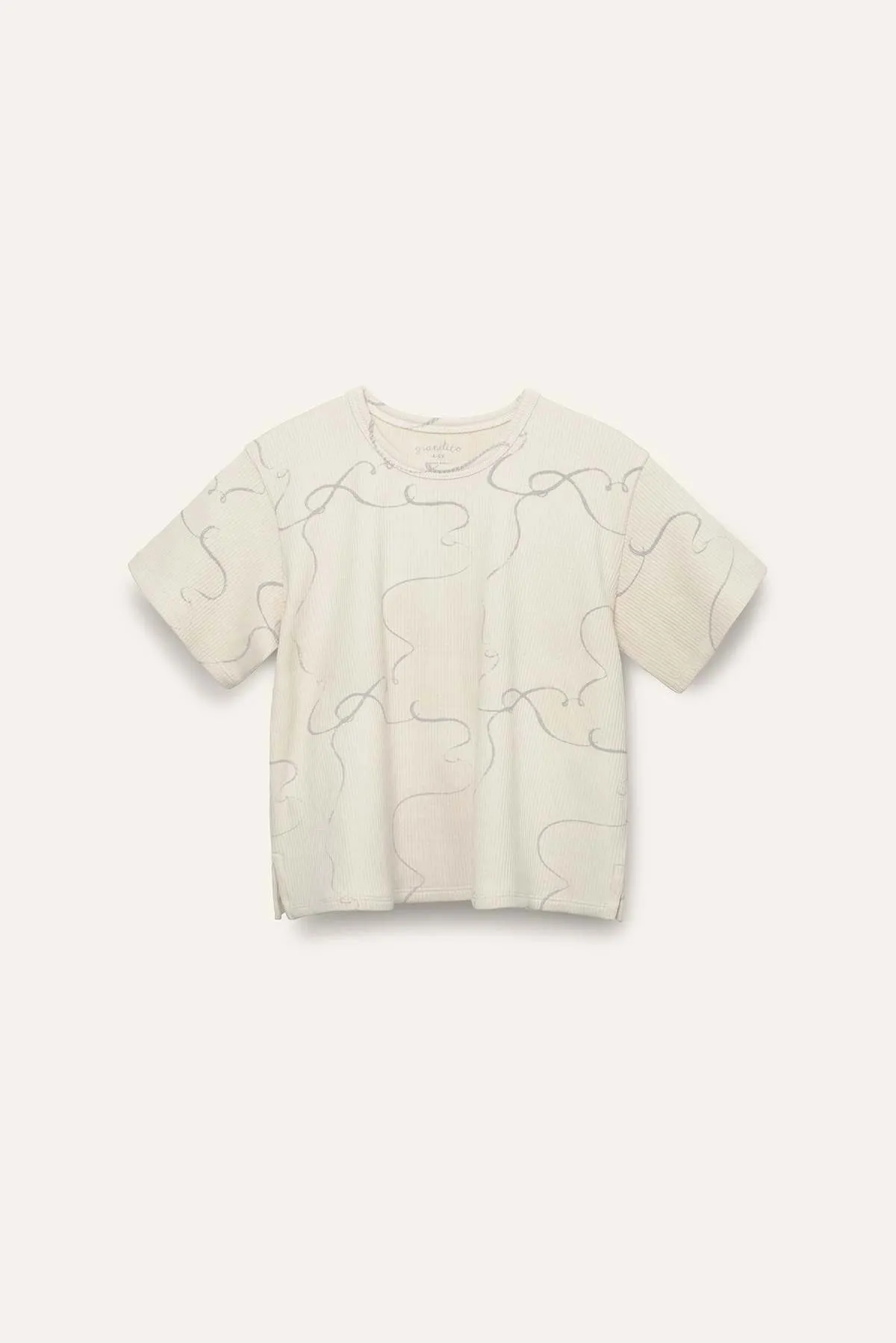 Kids Granelito Organic Pima Cotton Tee - Breeze