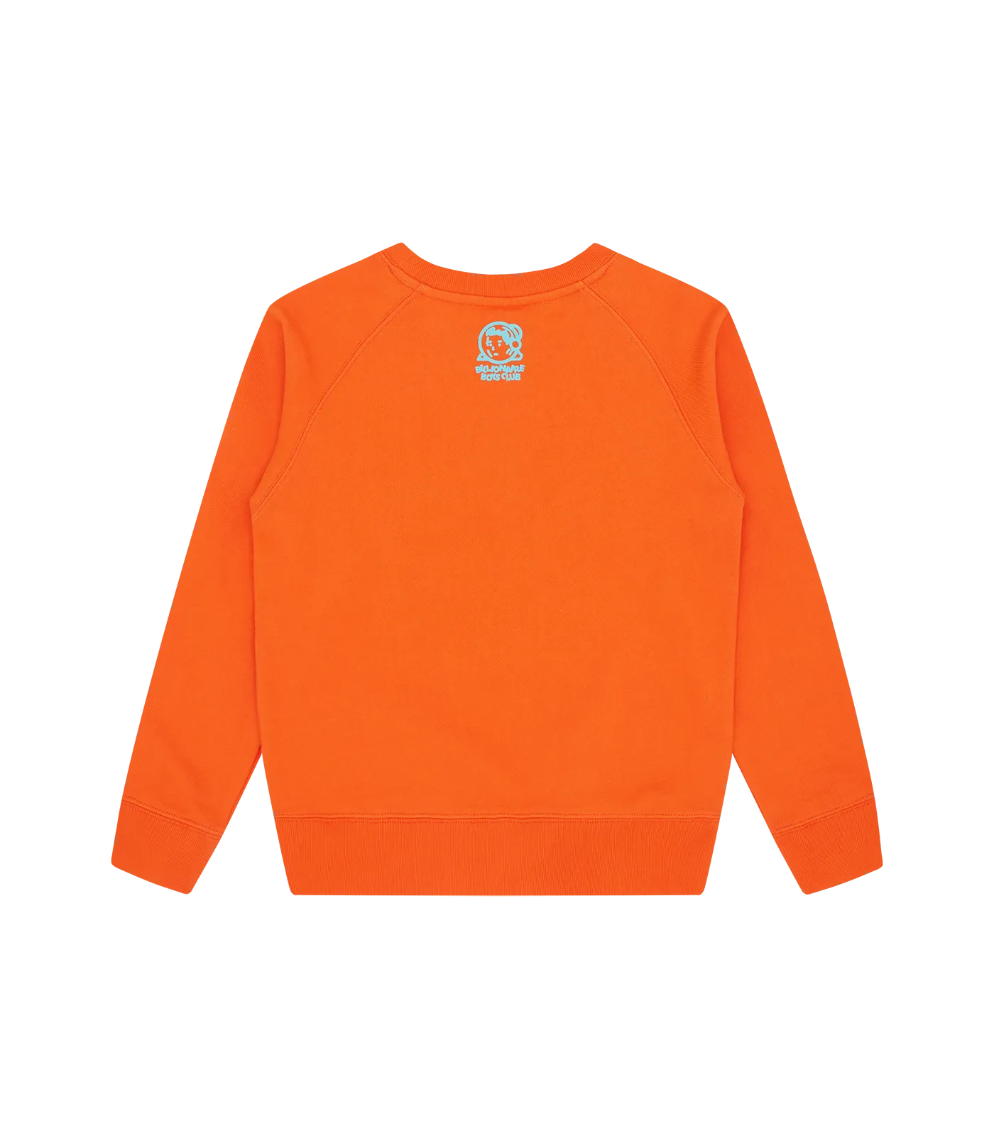 Orange Kids Crewneck with Heart & Mind Logo