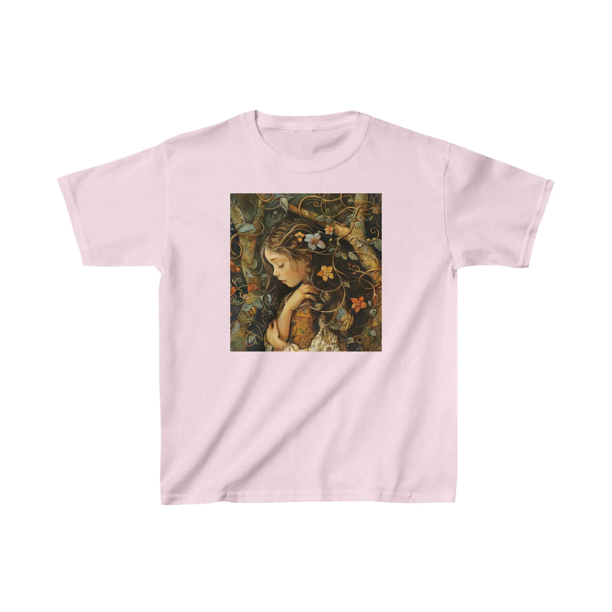 Kids Virgo Zodiac Heavy Cotton Tee