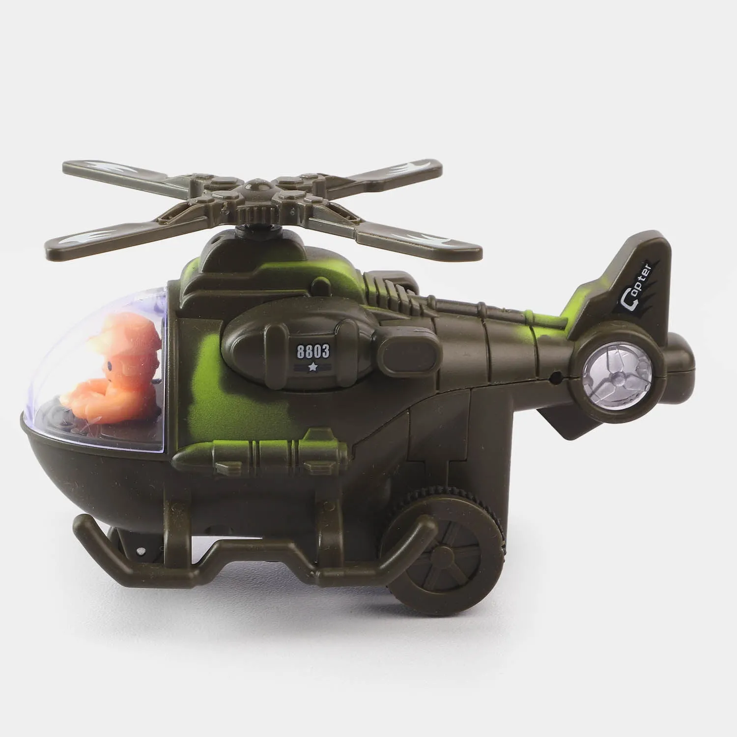 Kids' Helicopter Friction Toy