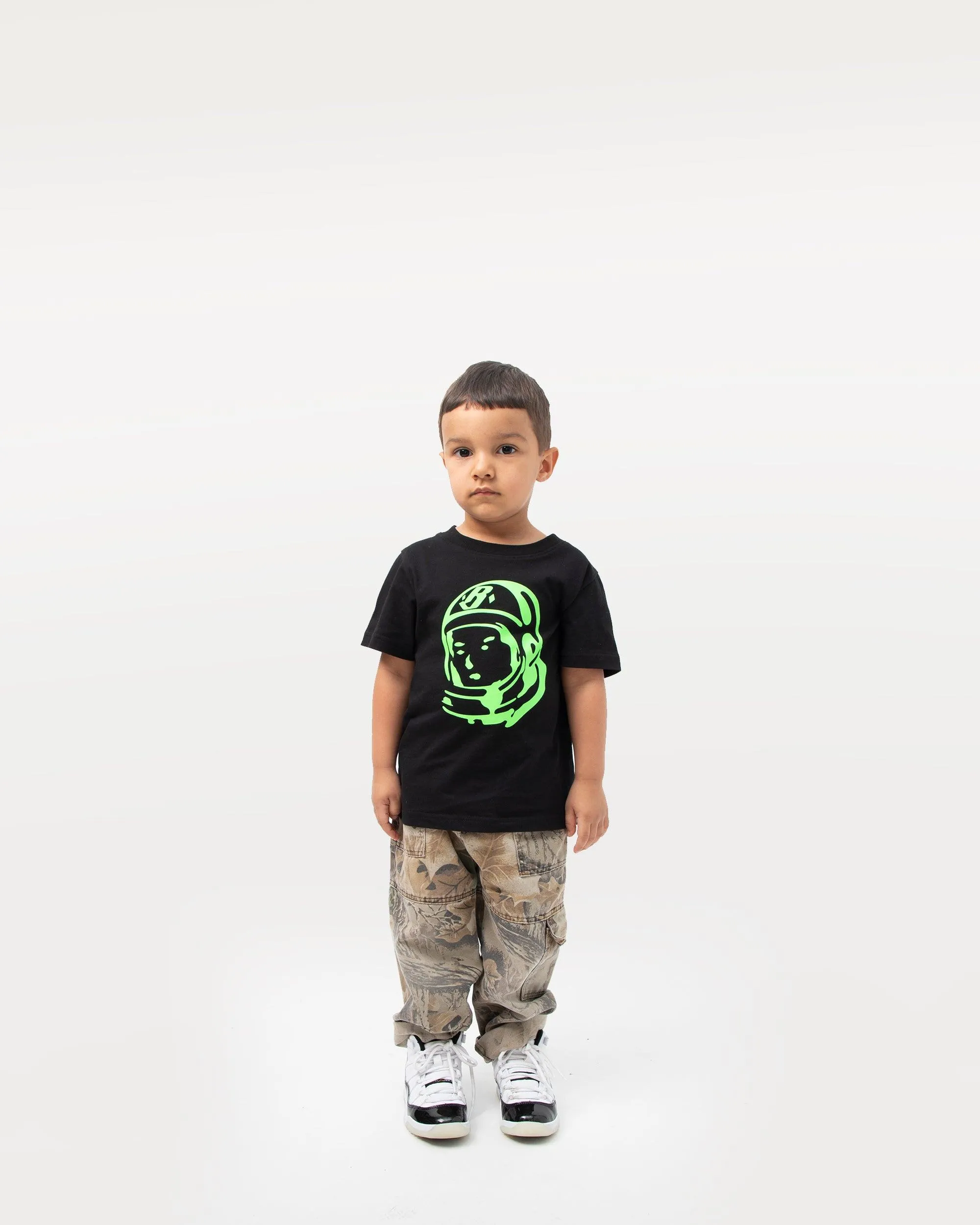 Kids Helmet Head Logo Tee